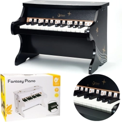 Laste pianino Classic World – must puidust