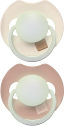Pimedas helendavad silikoonlutid LOVI Prime 6–18 k, komplekt 2 tk Ivory/Blush