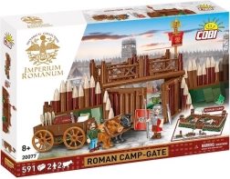 COBI Imperium Romanum ehituskomplekt – Rooma laagri värav, 591 detaili