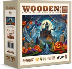 Puidust pusle WOODEN CITY Halloweeni loss 1010 tükki