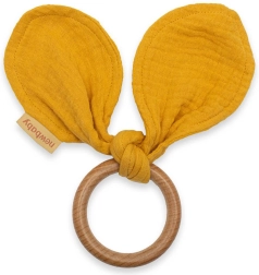 Teether Ears New Baby Ears Mustard