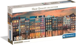 Clementoni panoramic puzzle Morning in Amsterdam 1000 pieces