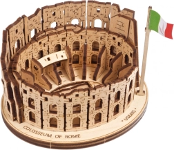 Puidust 3D pusle Kolosseum Rooma UGEARS