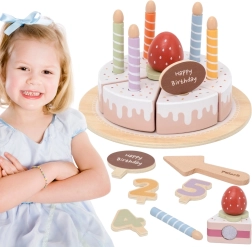 Viga puidust sünnipäevatort lõikamiseks