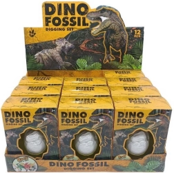 DIY muna dinosauruse figuuriga