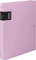 Karis A5 Binder PVC Pastelini Pink