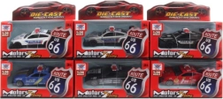 Metal rescue car with pull-back action – police or fire department