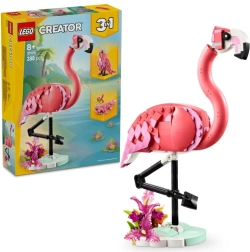 LEGO® Creator 3‑in‑1 31170 Metsikud loomad: Roosa flamingo
