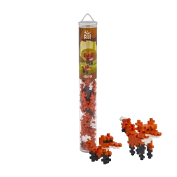 Plus-Plus Fox – Creative Building Set 100 pcs in Tube