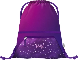 Baagli südamekujuline taskuga kott