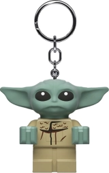 Lego Star Wars helendav võtmehoidja Grogu (Baby Yoda) LED-valgusega