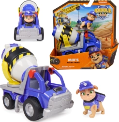 Paw Patrol Rubble & Crew Mix – betoonisegisti figuuriga
