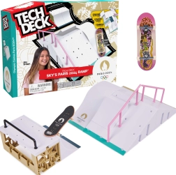 Tech Deck fingerboard’i ramp SKY BROWN Paris 2024 lauaga
