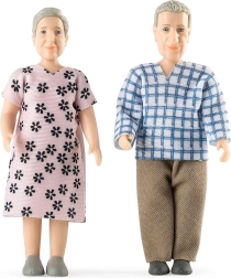 Lundby nuku maja nukumaja figuuride komplekt – vanaema ja vanaisa Charlie