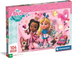 Laste pusle 104 tükki Clementoni Disney Alice's Wonderland Bakery