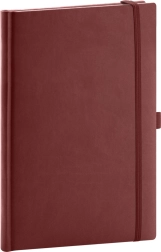 Dotted Notebook Burgundy 15 x 21 cm