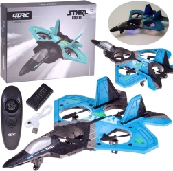 LED-valgustusega RC droon hävitaja Raptor kujuga – Ei