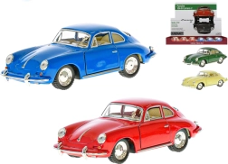 Die-cast model Porsche 356B Carrera 1:32 Kinsmart with pull-back drive