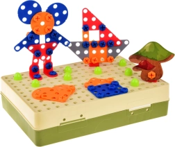 Screw-Together Dinosaur Building Set with Drill