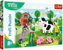 Puzzle 24 Maxi Treflik Family in the Countryside TREFL