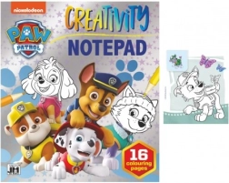 Värvimisplokk PAW PATROL – 16 lehte näidistega