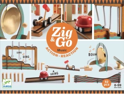 Puidust rada Zig Go Muusika 52 osaga Djeco