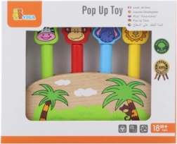 Puidust pop-up loomadega mäng