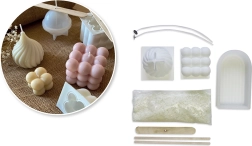 Make It! - Küünlad taimsel sojavahal