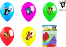 Täispuhutavad õhupallid Mutike ja sõbrad 30 cm, komplekt 5 tk