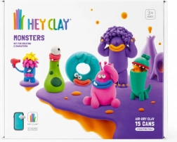 Hey Clay Monsters – laste vahtplastiliini komplekt