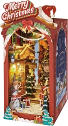 Handmade Christmas Street Bookend