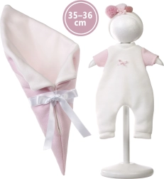 Nukkude riietuskomplekt New Born nukkudele 35–36 cm