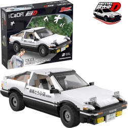 CaDA ehituskomplekt võidusõiduauto TOYOTA Trueno AE86 Initial D, 1324 detaili