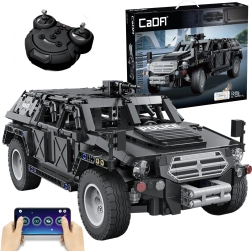 CaDA maastiku RC-auto Fierce Warrior SUV ehituskomplekt, 561 klotsi, Dual Mode