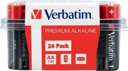 Aluselised patareid AA 1,5 V VERBATIM, 24 tk