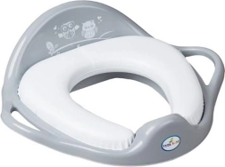 Laste pehme WC-istmereduktor Öökullid, hall