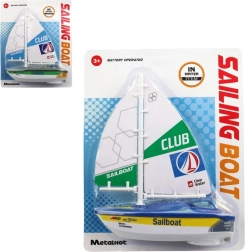 Plastic Sailboat on Batteries