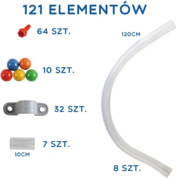 Sensoorsete mänguasi STEM Wall komplekt 121 osaga