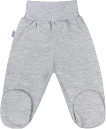 Baby footed pants New Baby Classic II grey 62 (3–6 months)