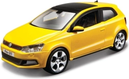 BBURAGO metallist automudel 1:32 – VW Polo GTI (kollane)