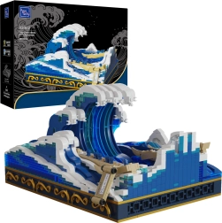 Pantasy The Great Wave off Kanagawa building set 1497 pieces