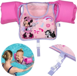 Laste ujumisvest varrukatega Minnie Mouse 3–6-aastastele