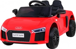 Laste elektriauto Audi R8 Spyder kaugjuhtimisega, EVA rataste ja LED-tuledega