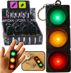 Võtmehoidja foor vilkuvate tuledega – hariv võtme-ehe