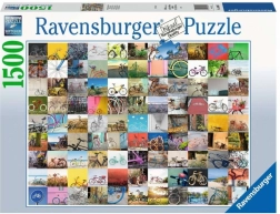 Ravensburgeri pusle 99 jalgratast, 1500 tükki