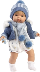 Realistic Doll SASHA with Sounds and Soft Body - 38 cm