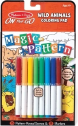 Melissa & Doug magic coloring book – wild animals