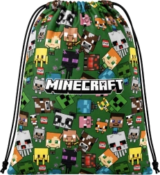 Minecrafti laste seljakott-nöörikott Creeperi motiiviga