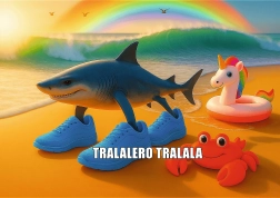 Pusle BrainRots: Tralalero Tralala 200 tükki