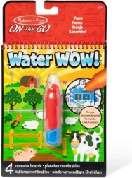 Veevärviraamat talu pliiatsiga MELISSA & DOUG Water Wow